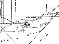 1957 STATE COUNTY MAP  1957 DOT map